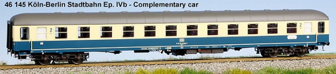 Passenger car 2nd class type Bm 232 of Koln-Berlin Express<br /><a href='images/pictures/LS_Models/46145.jpg' target='_blank'>Full size image</a>